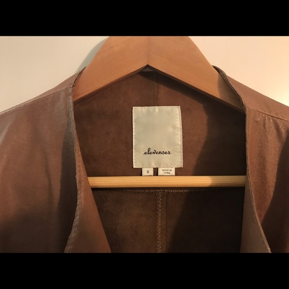 Elevenses leather jacket for Anthropologie - Picture 3 of 5